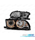 FARI BMW E46 01-03 OCCHI ANGEL COUPE CABRIO CROMATI