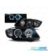 FARI BMW E90 E91 05-08 OCCHI ANGEL CCFL FONDO NERO