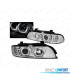 FARI BMW E39 95-03 ANGEL EYES 3D CROMATI FRECCE A LED