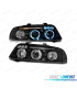 FARI AUDI A4 B5 99-00 ANGEL EYES LED NERO