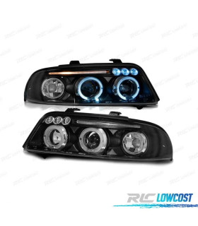 FARI AUDI A4 B5 99-00 ANGEL EYES LED NERO