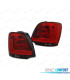 FANALI VOLKSWAGEN VW POLO 6R 09-13 BAR LED ROSSO AFFUMICATO
