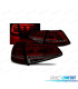 FANALI PER VOLKSWAGEN VW GOLF 7 12-17 ASPECTO GTI ROSSO CROMATO AFFUMICATO