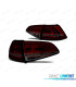 FANALI PER VOLKSWAGEN VW GOLF 7 12-17 ASPECTO GTI ROSSO CROMATO AFFUMICATO