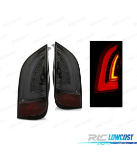 FANALI PER VOLKSWAGEN VW UP! 11- SKODA CITIGO 11- BARRE LED FUMÉ