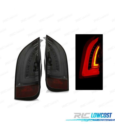 FANALI PER VOLKSWAGEN VW UP! 11- SKODA CITIGO 11- BARRE LED FUMÉ