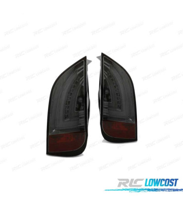 FANALI PER VOLKSWAGEN VW UP! 11- SKODA CITIGO 11- BARRE LED FUMÉ