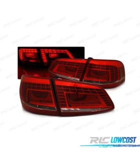 FANALI VOLKSWAGEN VW PASSAT B7 VARIANT 10-14 LED ROSSO CHIARO