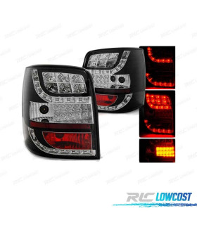 FARI LED PER VOLKSWAGEN VW PASSAT B5 96-00 VARIANT NERO INDICATORE LED
