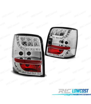FANALI PER VOLKSWAGEN VW PASSAT B5 96-00 VARIANT LED CROMATO