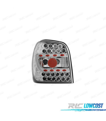 FARI LED PER VOLKSWAGEN VW POLO 6N 94-99 CROMATI LED