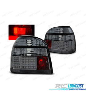 FARI LED PER VOLKSWAGEN VW GOLF 3 91-97 FUMÉ LED