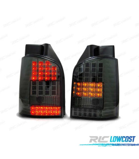FARI LED PER VOLKSWAGEN VW T5 03-09 FUMÉ LED