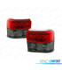 FARI LED PER VOLKSWAGEN VW T4 90-03 ROSSO FUMÉ LED
