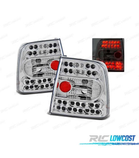 FANALI PER VOLKSWAGEN VW PASSAT 3B LIMOUSINE 96-00 LED CROMATI