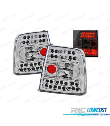 FANALI PER VOLKSWAGEN VW PASSAT 3B LIMOUSINE 96-00 LED CROMATI