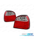 FANALI A LED PER VOLKSWAGEN VW GOLF 3 91-97 ROSSO BIANCO