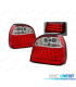 FANALI A LED PER VOLKSWAGEN VW GOLF 3 91-97 ROSSO BIANCO
