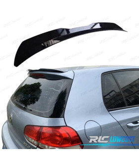 SPOILER ALARE VOLKSWAGEN VW GOLF 6 7 GTI GTD R 09-20 NERO LUCIDO
