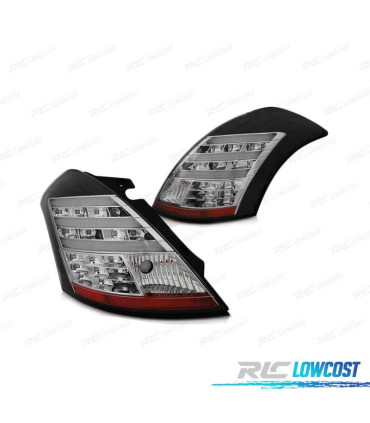 FANALI PER SUZUKI SWIFT 10-17 BARRE A LED LTI NERI