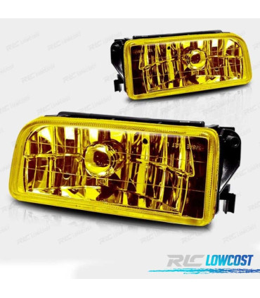 FARI ANABBAGLIANTI BMW E36 VETRO GIALLO