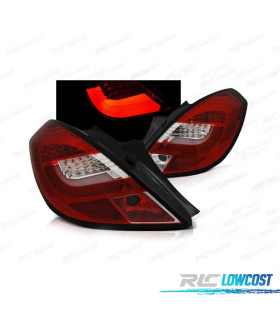 FANALI A LED BAR PER OPEL CORSA D 3P 06-14 ROSSI