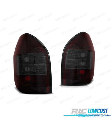 FARI LED PER OPEL ZAFIRA 99-05 ROSSO FUMÉ LED