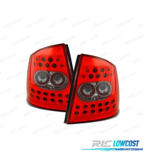 FANALI OPEL ASTRA G 3P 5P 97-04 ROSSO BIANCO LED