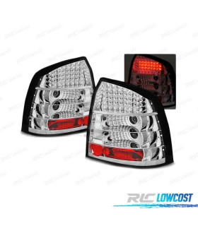 FANALI A LED OPEL ASTRA G 97-04 3P 5P CROMATI LED