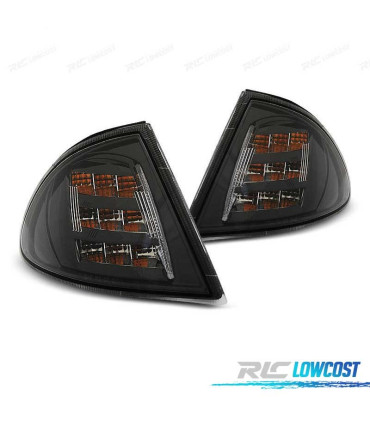 FRECCIE ANTERIORI BMW E46 BERLINA 98-01 A LED FUME