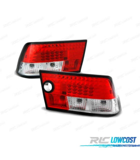 FARI LED PER OPEL CALIBRA 90-97 ROSSO BIANCO LED