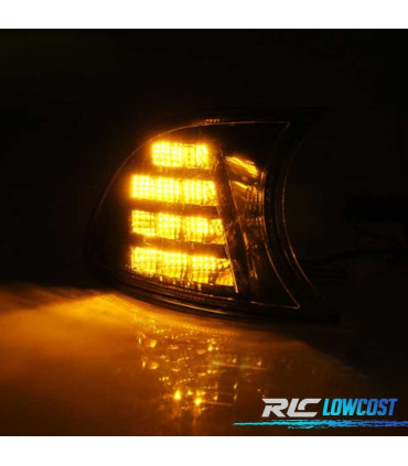 FRECCIE ANTERIORI BMW E46 BERLINA 98-01 A LED FUME