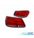 FANALI A LED DINAMICI MERCEDES CLASSE E W212 09-13 ROSSO CRISTALLO