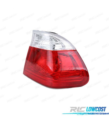 FANALE DESTRO BMW E46 4P 98-01 ESTERNO BIANCO ROSSO