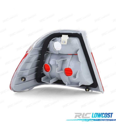 FANALE DESTRO BMW E46 4P 98-01 ESTERNO BIANCO ROSSO