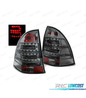 FARI LED PER MERCEDES C-KLASSE W203 KOMBI 00-07 FUMÉE LED