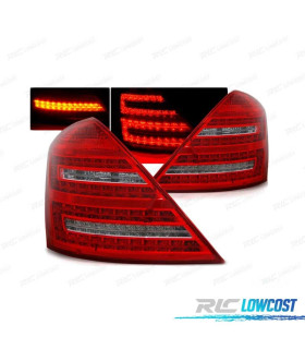 FANALI PER MERCEDES W221 05-09 LED ROSSO CHIARO