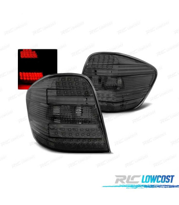 FARI LED PER MERCEDES M-KLASSE W164 05-08 FUMÉE LED