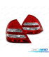 FANALI A LED PER MERCEDES CLASSE C W203 04-07 ROSSO BIANCO LED