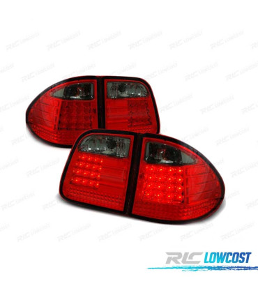 FANALI FUMÉ A LED MERCEDES W210 95-02 KOMBI
