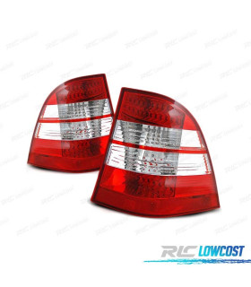 FANALI PER MERCEDES ML W163 98-05 LED ROSSO CRISTALLO