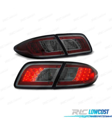 FANALI PER MAZDA 6 SEDAN 02-07 A LED FUMÉ