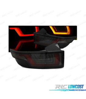 FANALI RANGE ROVER EVOQUE 11-18 FRECCIA A LED DINAMICA NERA FUMÉ