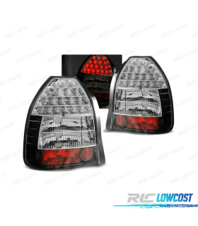 FANALI PER HONDA CIVIC 3P 95-01 LED NERI