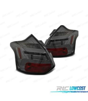 FANALI FORD FOCUS 3 HATCHBACK 11-14 FRECCIA A LED DINAMICA FUMÉ