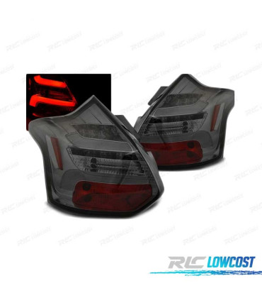 FANALI FORD FOCUS 3 HATCHBACK 11-14 FRECCIA A LED DINAMICA FUMÉ