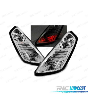FARI LED FIAT GRANDE PUNTO 05-09 CROMATI LED