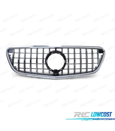 GRIGLIA MERCEDES CLASSE V W447 14-19 NERO CROMATO LOOK AMG