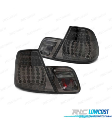 FANALI BMW E46 COUPE 99-03 LED DINAMICI FUMÉ CON FRECCIA