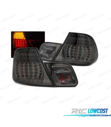 FANALI BMW E46 COUPE 99-03 LED DINAMICI FUMÉ CON FRECCIA